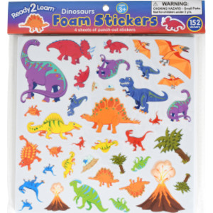 Foam Stickers - Dinosaurs - Pack of 152