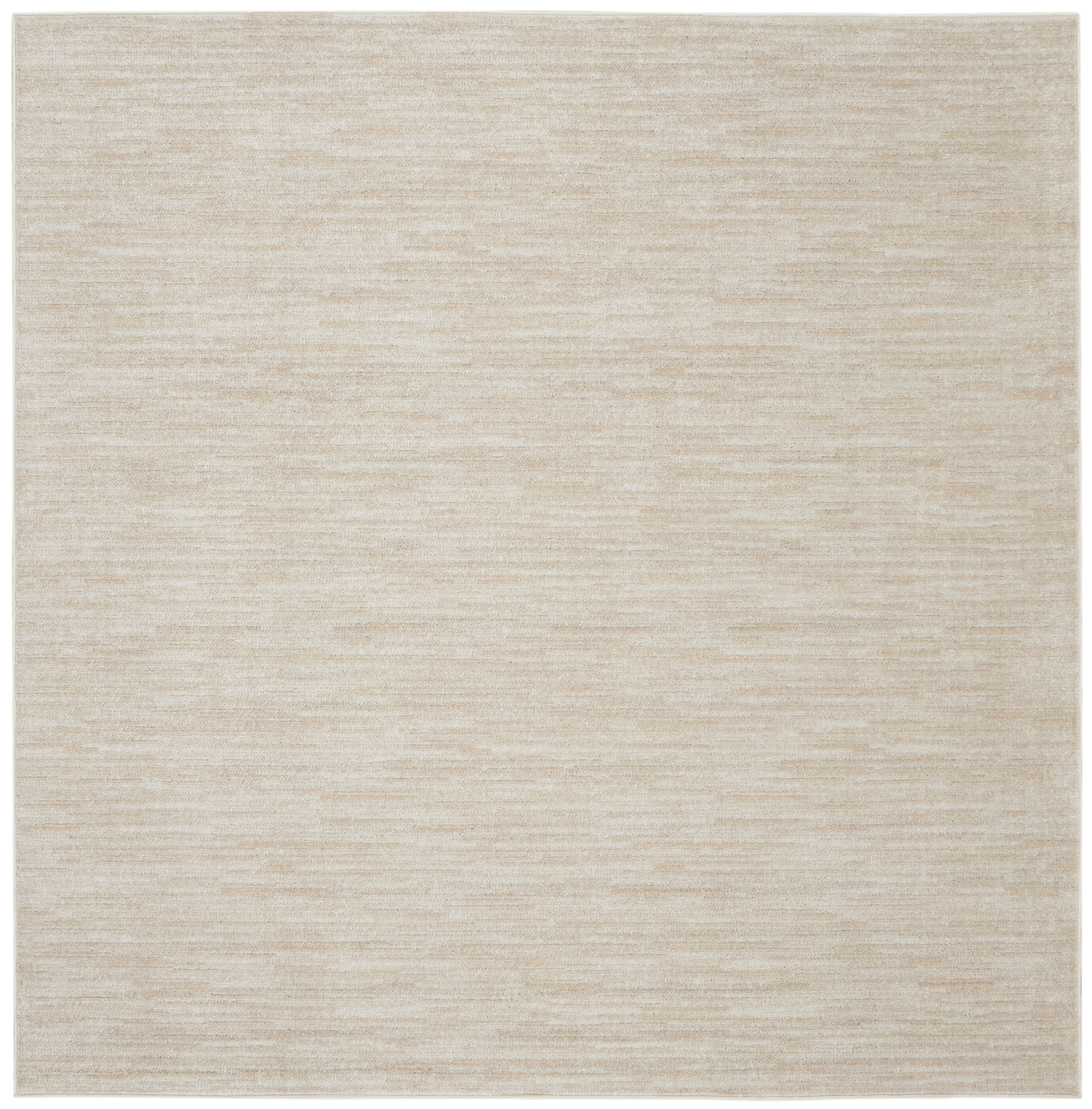 Nourison Nourison Essentials 5' x Square Ivory Beige Outdoor Rug