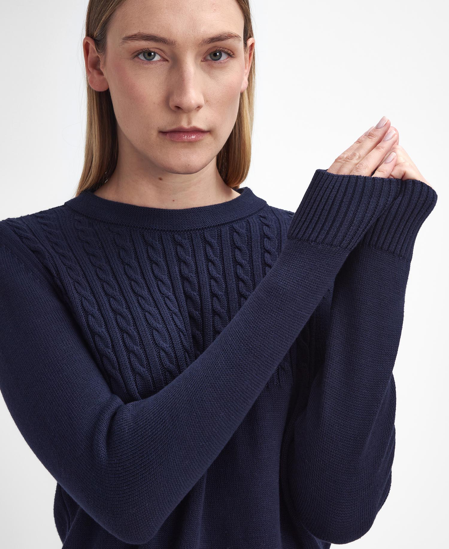 Stitch Guernsey Knitted Dress image number 4