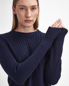 Stitch Guernsey Knitted Dress 