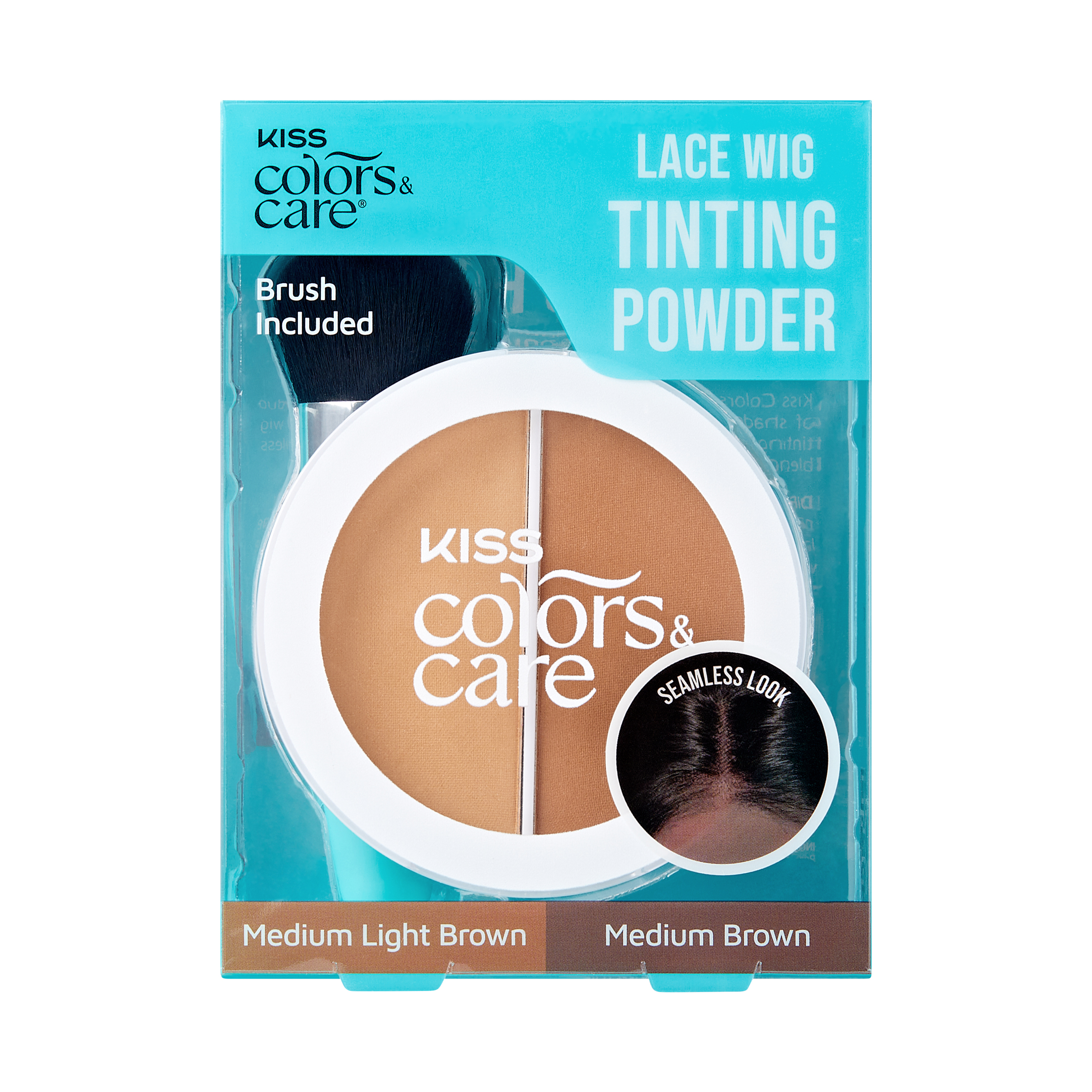 Medium Light Brown & Medium Brown | Brush Included | Lace Tinting Powder