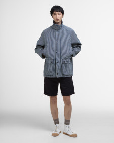 Giacca casual Bedale oversize a righe 
