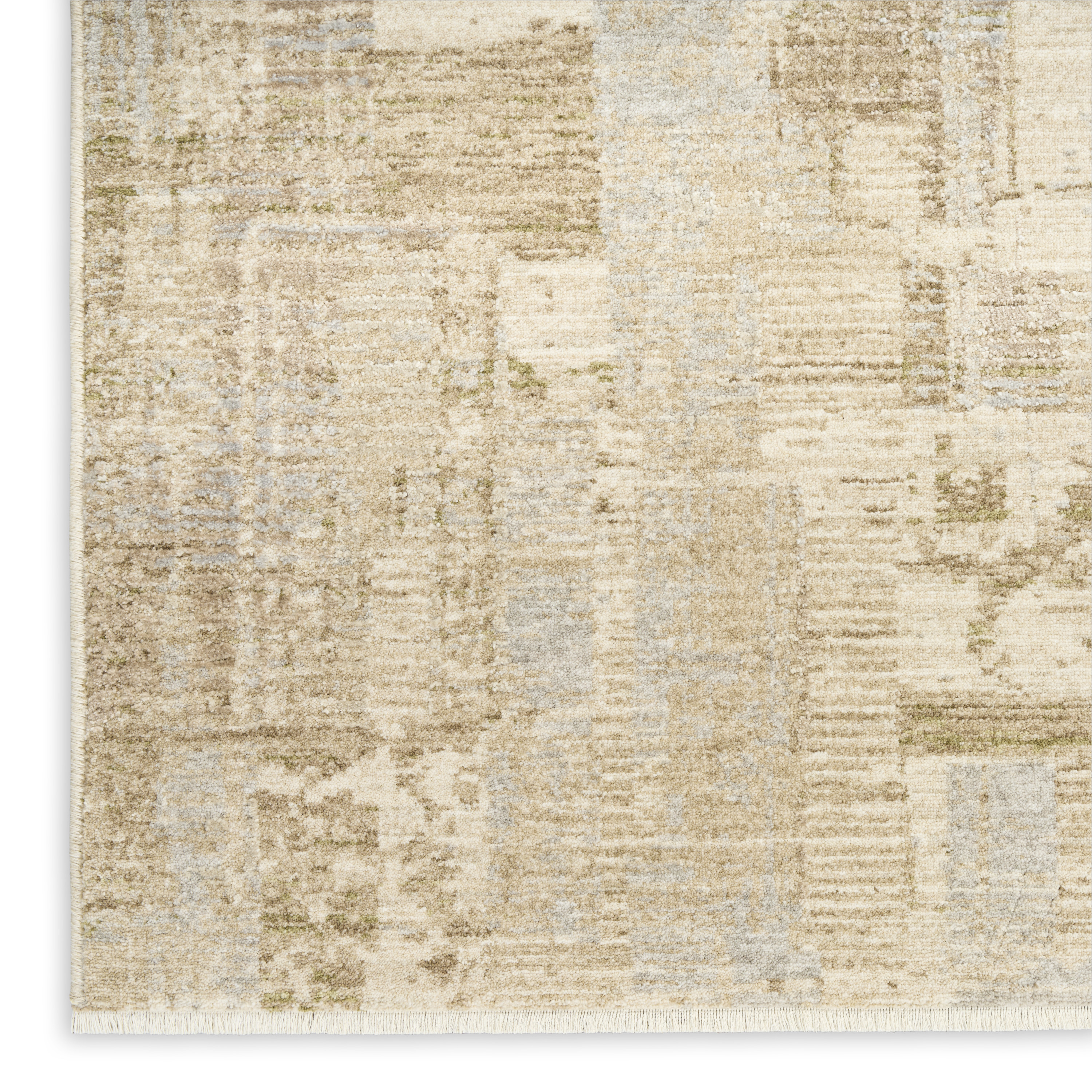 Calvin Klein CK089 Drift 9' x 12' Biege Grey Modern Indoor Rug