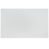 Blank Miramar® resin template for Miramar contemporary food pans in white stone