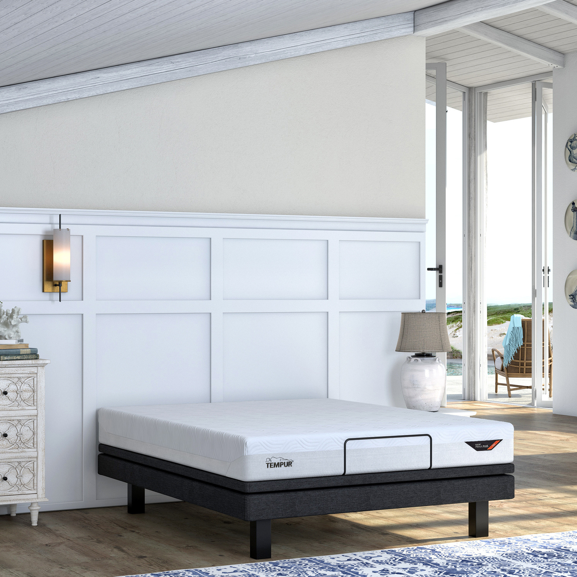 Lifestyle image of the Tempur Prima Plus Smartcool 25 Mattress, Firm from Forty Winks