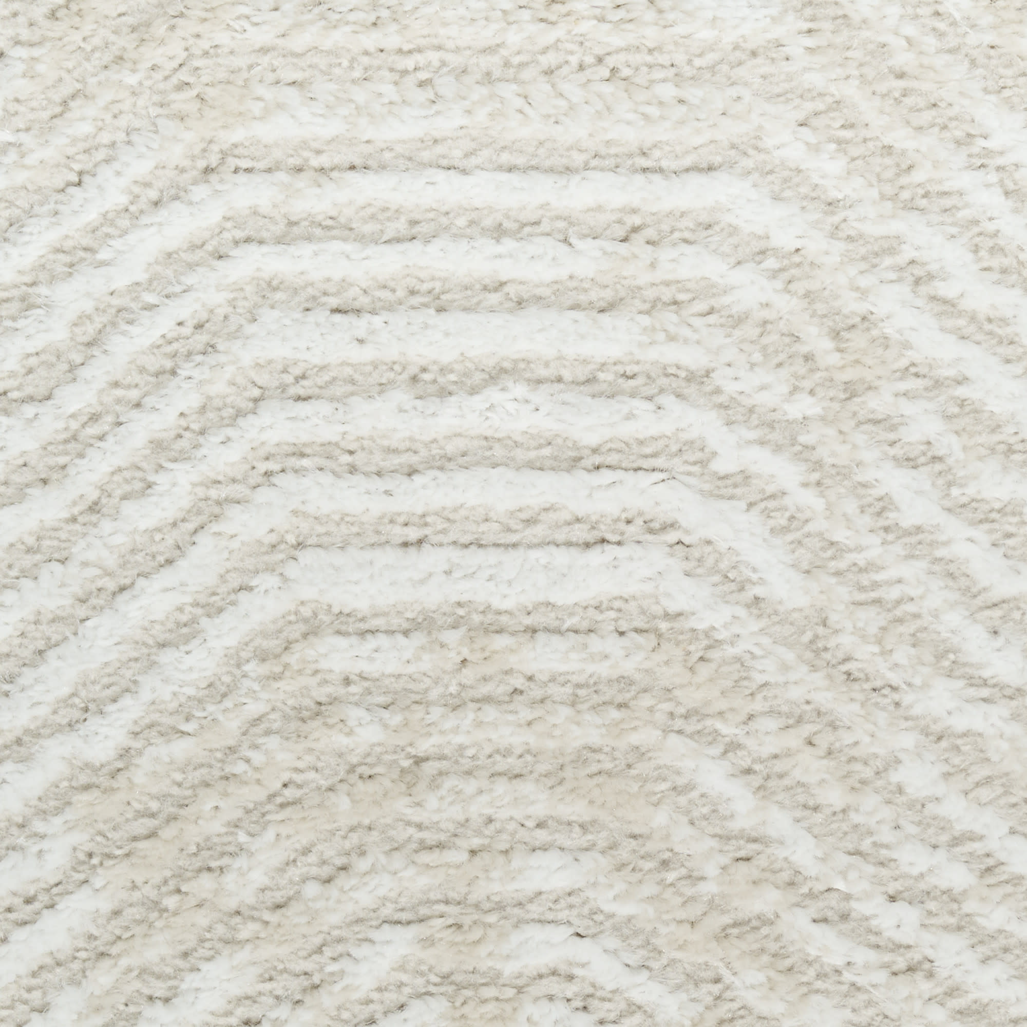Nourison Dekor 4' x 6' Ivory Beige Modern Indoor Rug