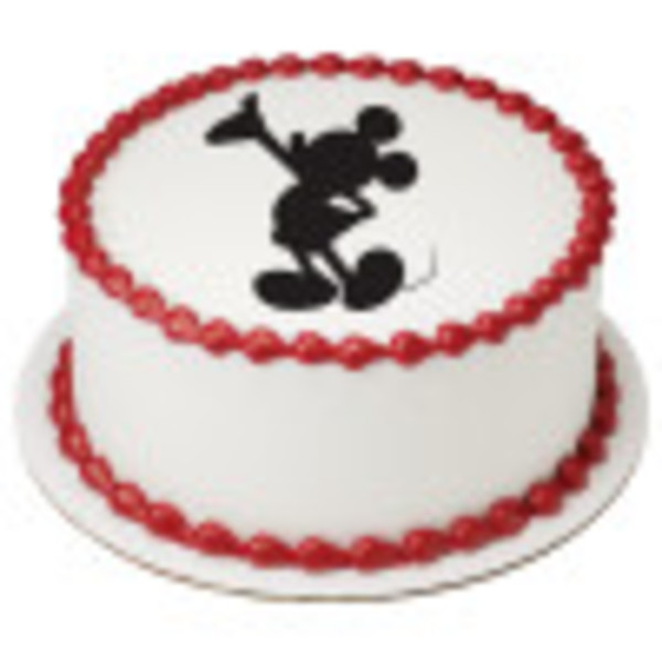Mickey Mouse Silhouette PhotoCake® Edible Image®