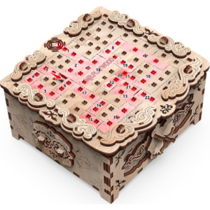 Secret Box Floral Fantasy 3D Wooden STEM Puzzle