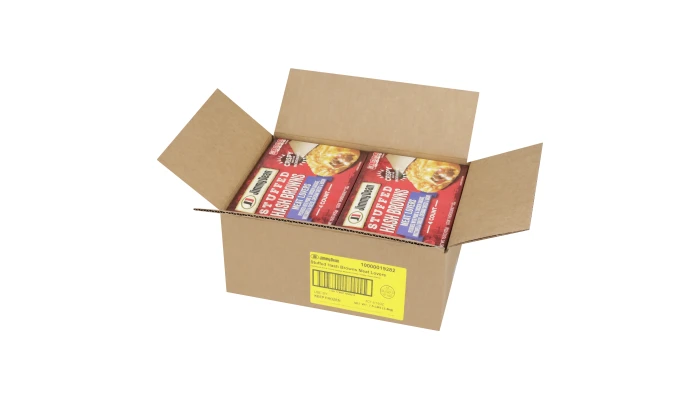 Jimmy Dean Stuffed Hash Browns Meat Lovers Frozen Breakfast, 4 Count _image_4