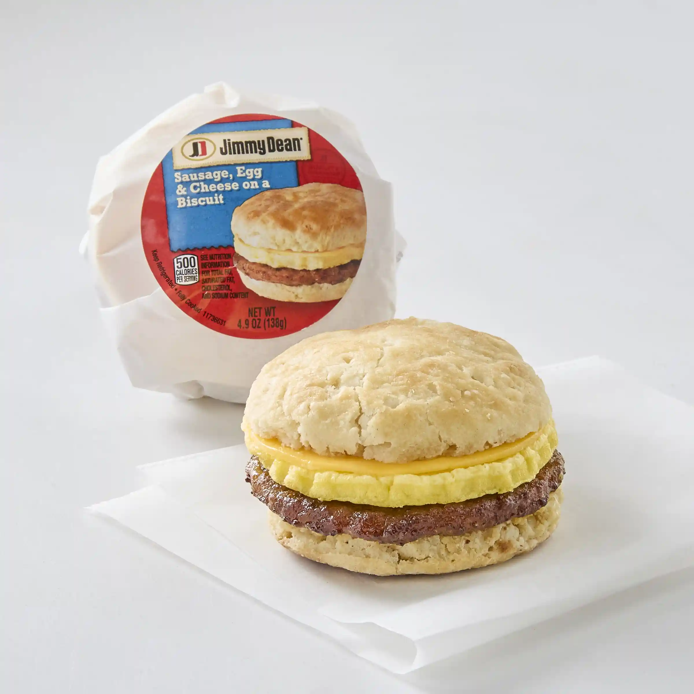 Jimmy Dean® Sausage, Egg & Cheese Biscuit https://images.salsify.com/image/upload/s--5HCoQhtF--/q_25/fmixhvkugldhelcmyoum.webp
