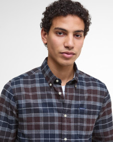 Camicia Kyeloch taglio sartoriale Midnight Oak Tartan