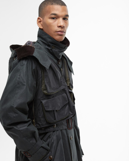 Barbour x TO KI TO Gewachster Reitmantel