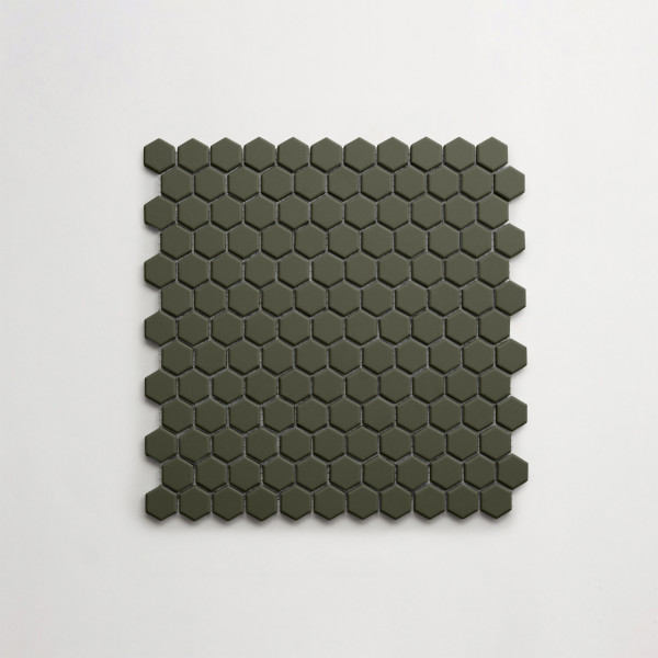 Lido | Acquiterre | Mini Hex | Artichoke Grove | Matte