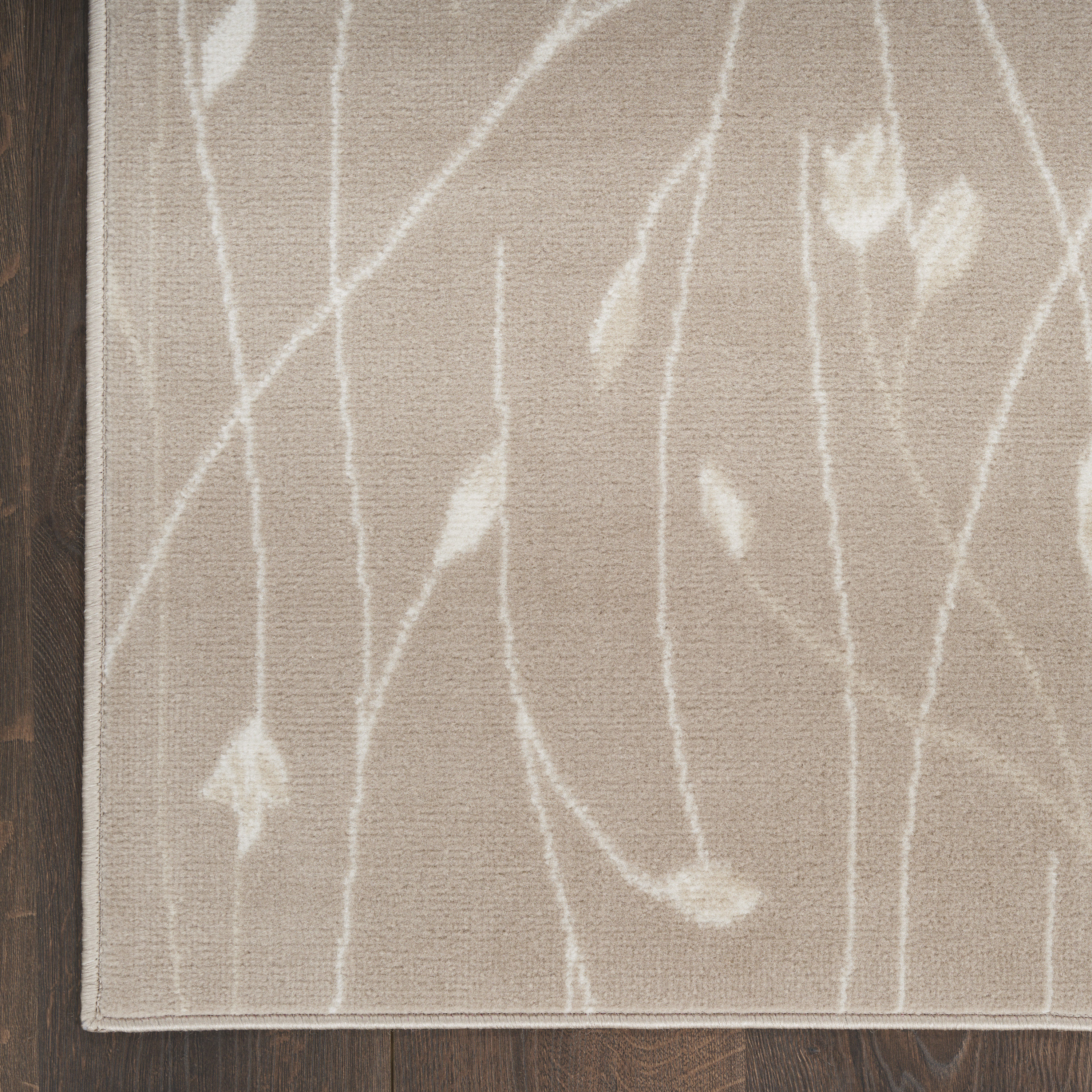 Nourison Grafix 10' x 14' Beige Modern Indoor Rug