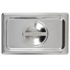 Fourth-size Super Pan V® solid stainless steel cover