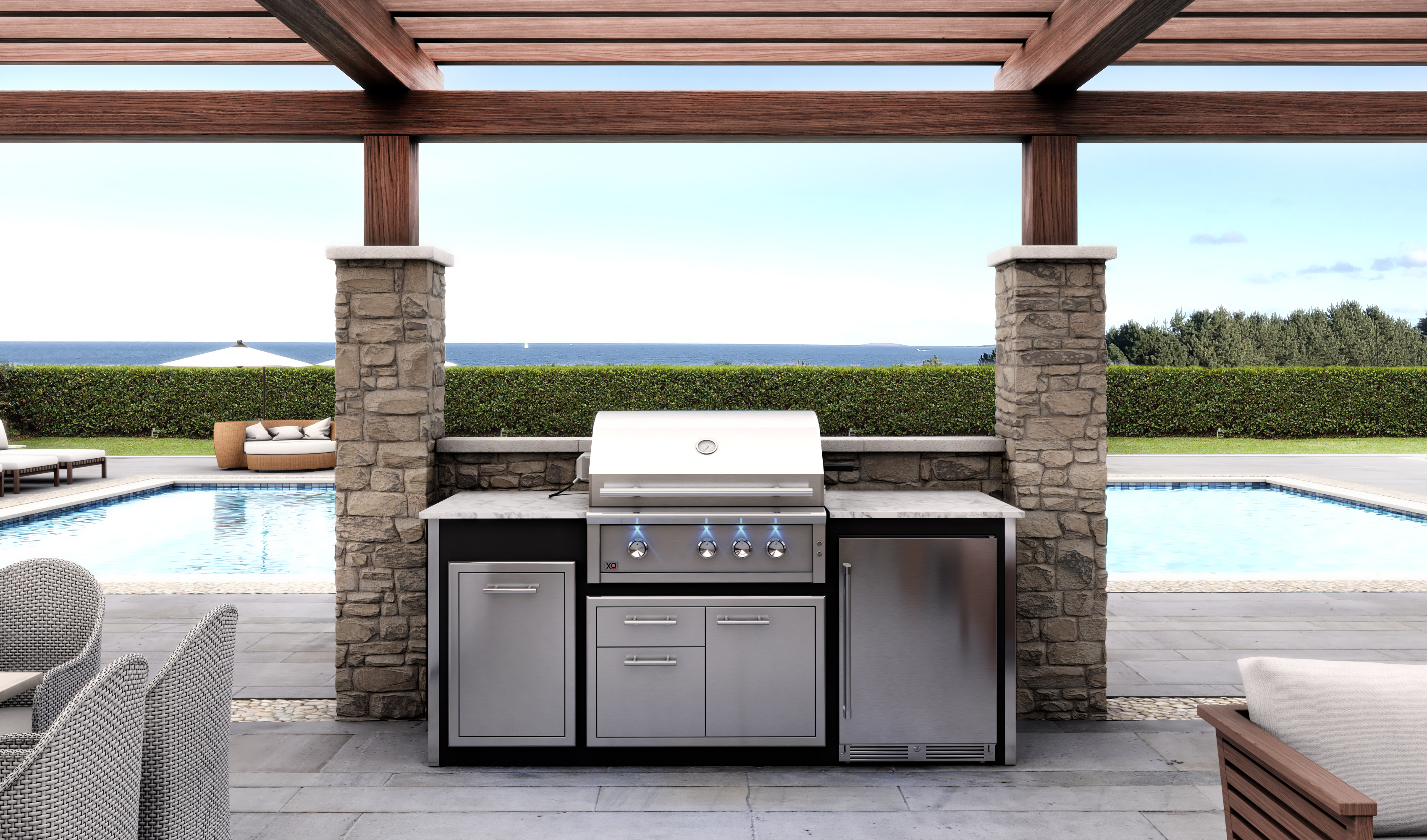 36" Pro-Grade Grill w/ Rotiss Burner image 2