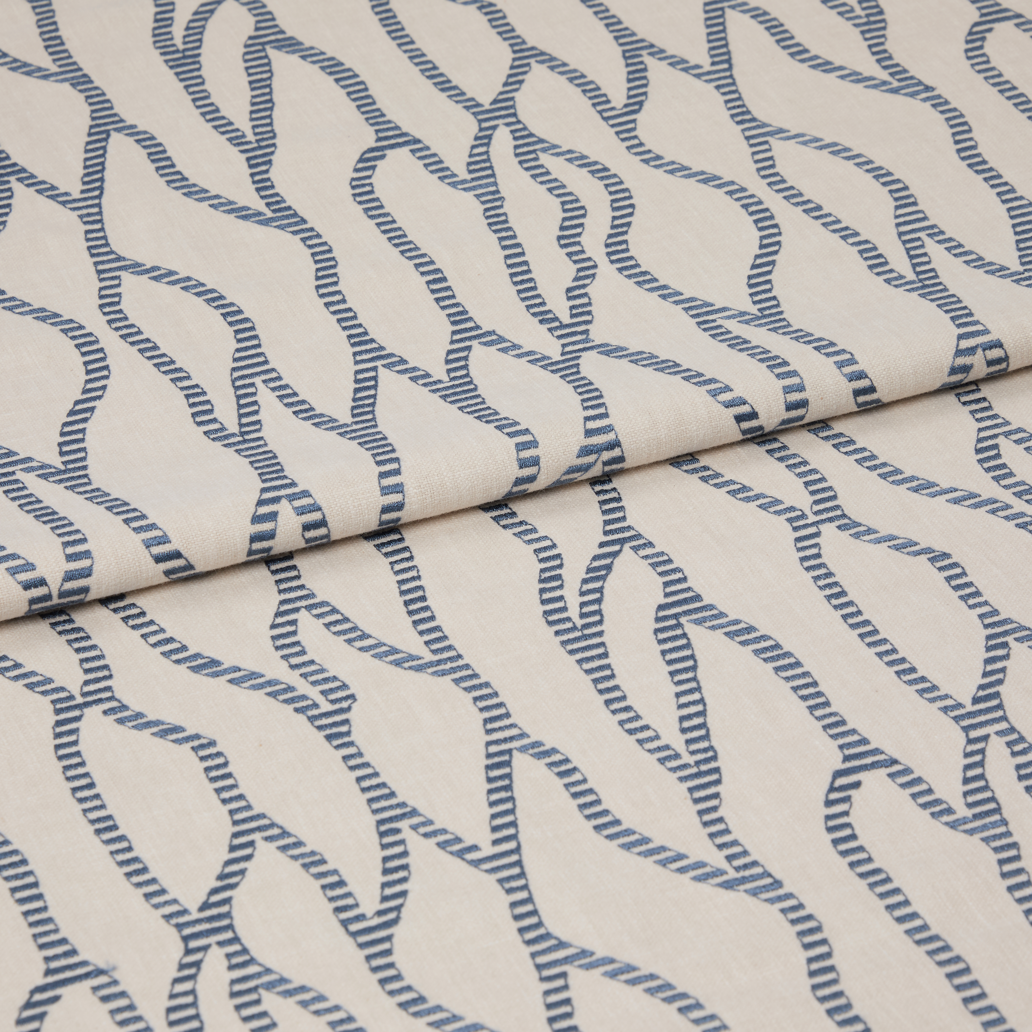 Salcombe Almond Curtains