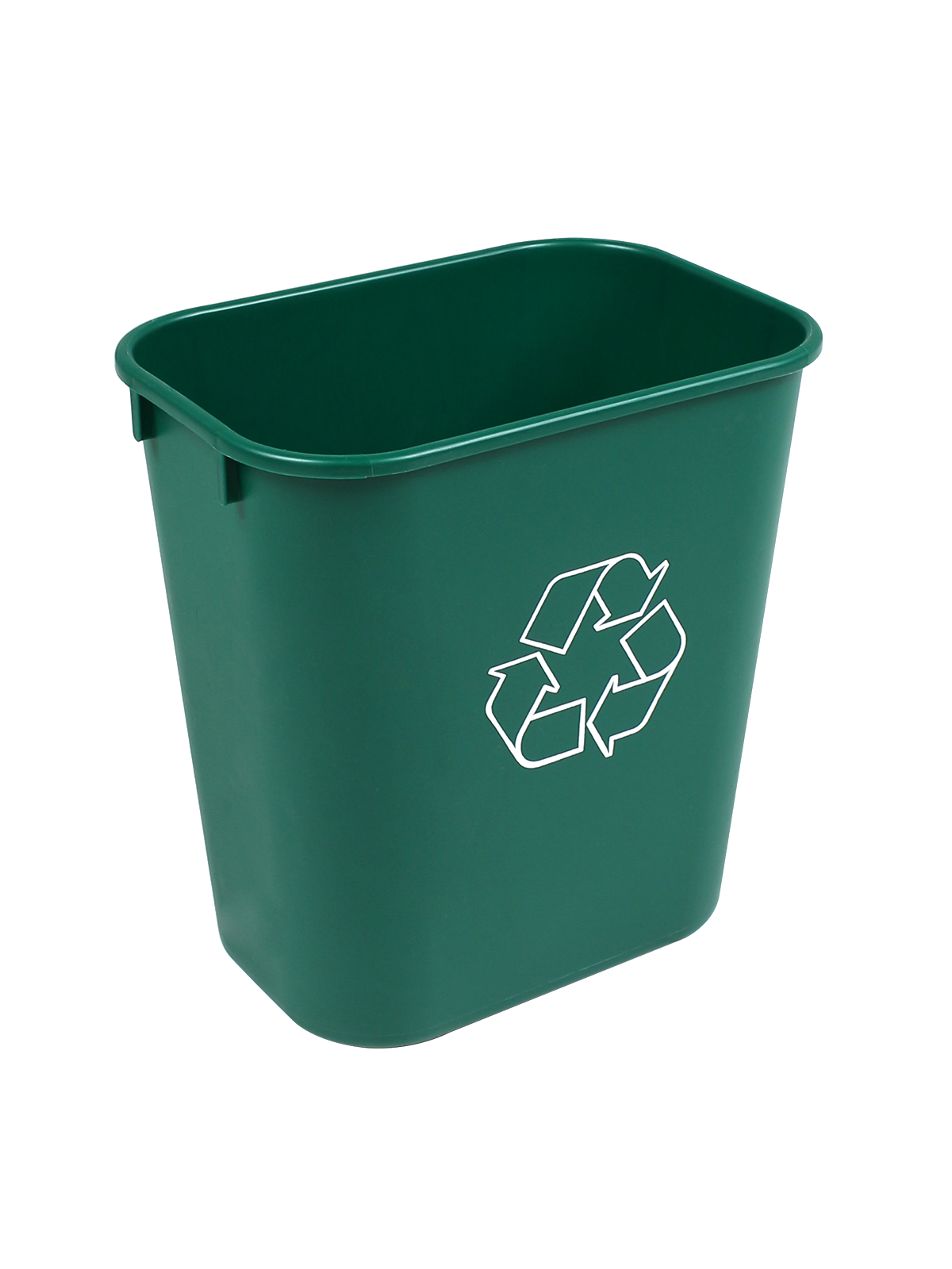 RECYCLING & WASTE BASKET – Body – 14 Q – Mobius Loop – Dark Green