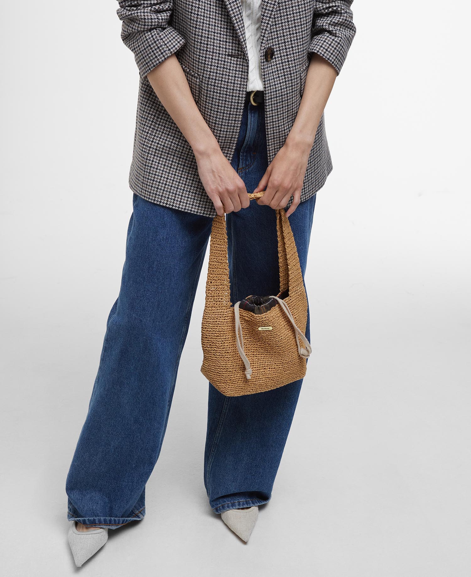 Borsa tote intessuta Lily image number 6