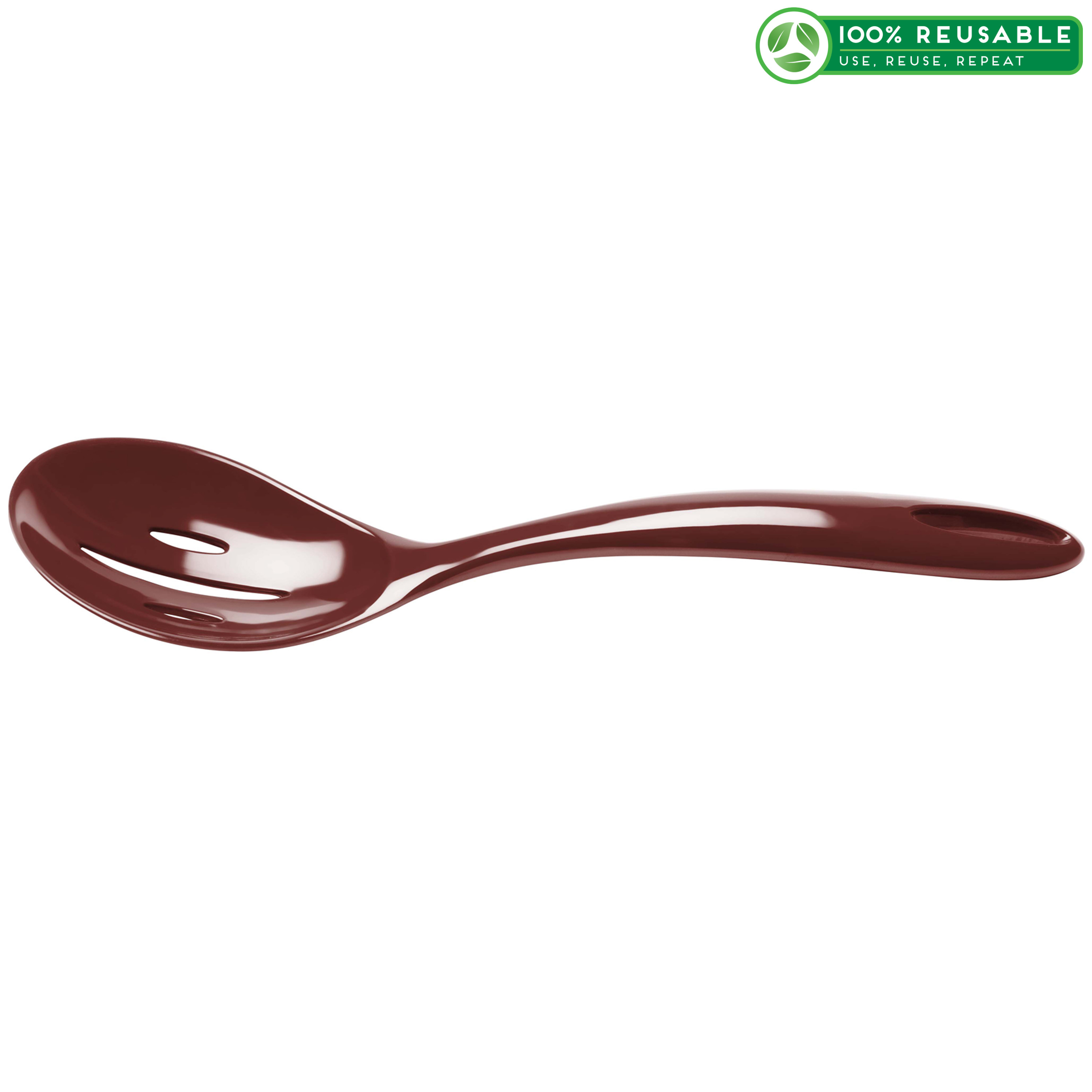 Splice Slotted Spoon, Brick slideshow image 1 Splice Slotted Spoon, Brick slideshow image 1