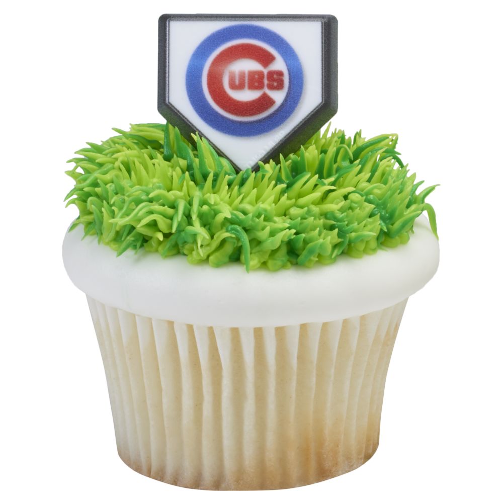 Image Cake MLB® Home Plate Team Logo Chicago Cubs™