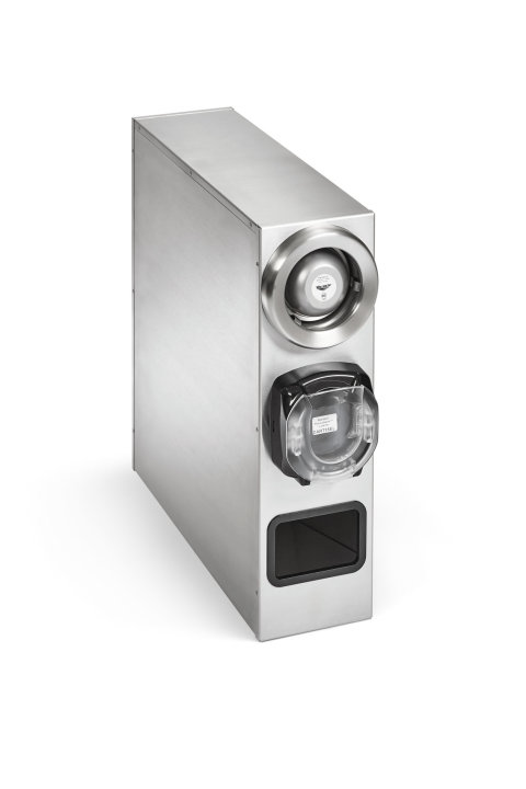 Configurable Stainless Steel Dispenser Cabinets with LidSaver® 3 Lid Dispenser Options