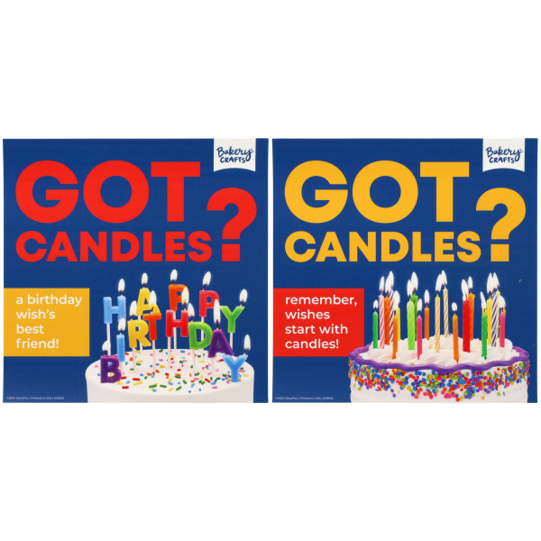 Got Candles? Cling Merchandising Kit