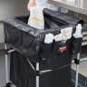 Rubbermaid Commercial, Executive Series, Executive Series™, Small Cover for 4 Bushel Collapsible X Cart, Black
