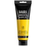 Liquitex BASICS Acrylic Paint 250 mL Tube Cadmium Yellow Medium Hue