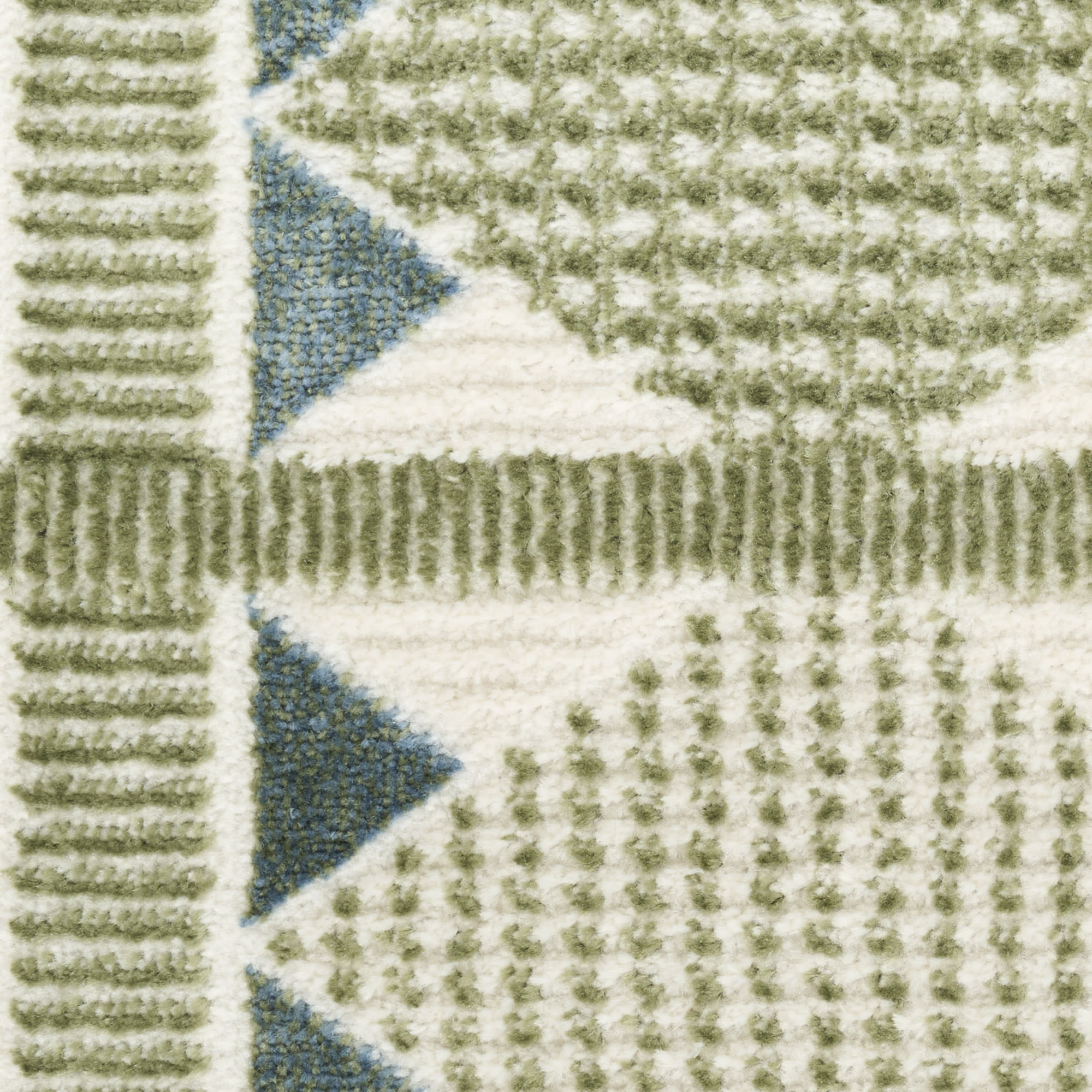Nourison Nordic 8' x 10' Green Blue Modern Indoor Rug