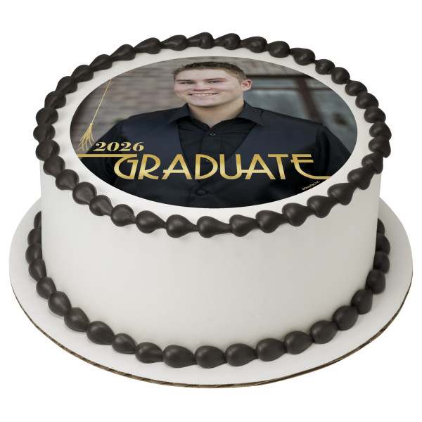 2026 Graduate PhotoCake® Edible Image® Frame