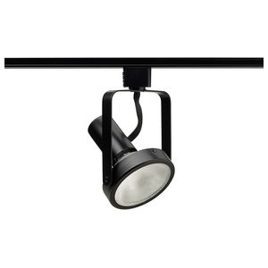Track Light, Incandescent, 120V, 4-3/8 in. L, 75W, Black
