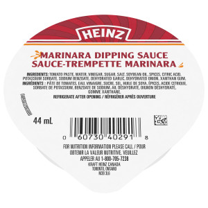 HEINZ sauce Marinara – 100 x 44 mL image