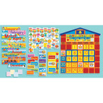 Scholastic Teaching Solutions All-In-One Schoolhouse Calendar Bulletin Board Set, 2 Sets SC-0439394058-2