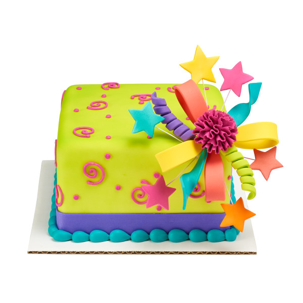 Stars Gum Paste Layon