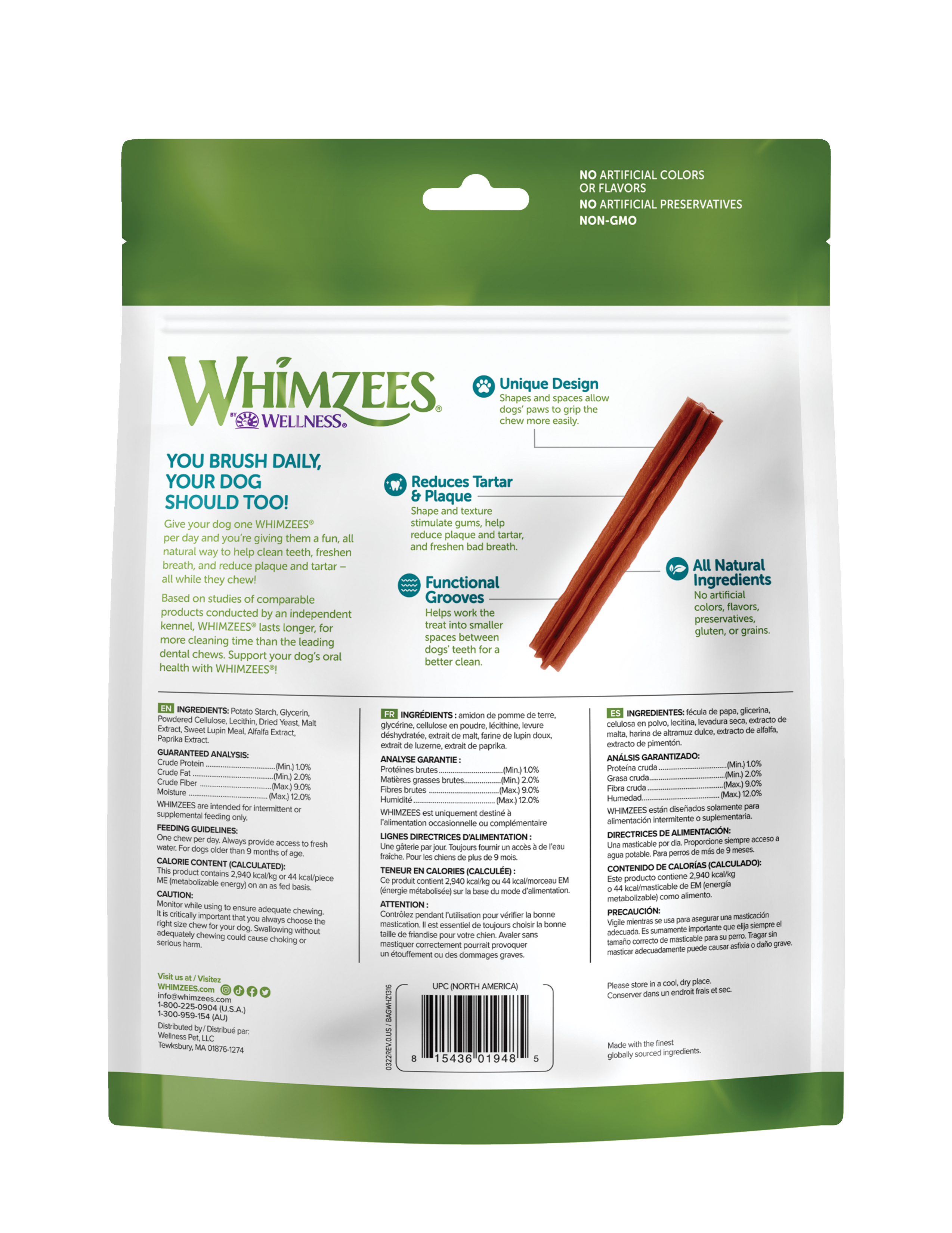 WHIMZEES Value Bags Stix