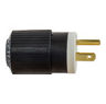 Select Spec™ Straight Blade Plug, 15A, 125V, 2P3W, NEMA 5-15P, Black/White