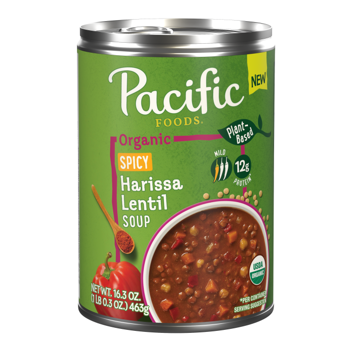 Organic Spicy Harissa Lentil Soup
