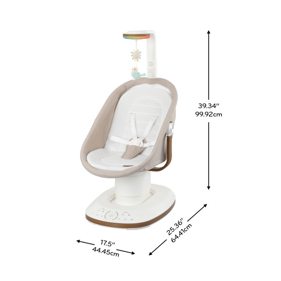 Elara 2-in-1 Smart Motion Swing & Soothing Nest Specifications