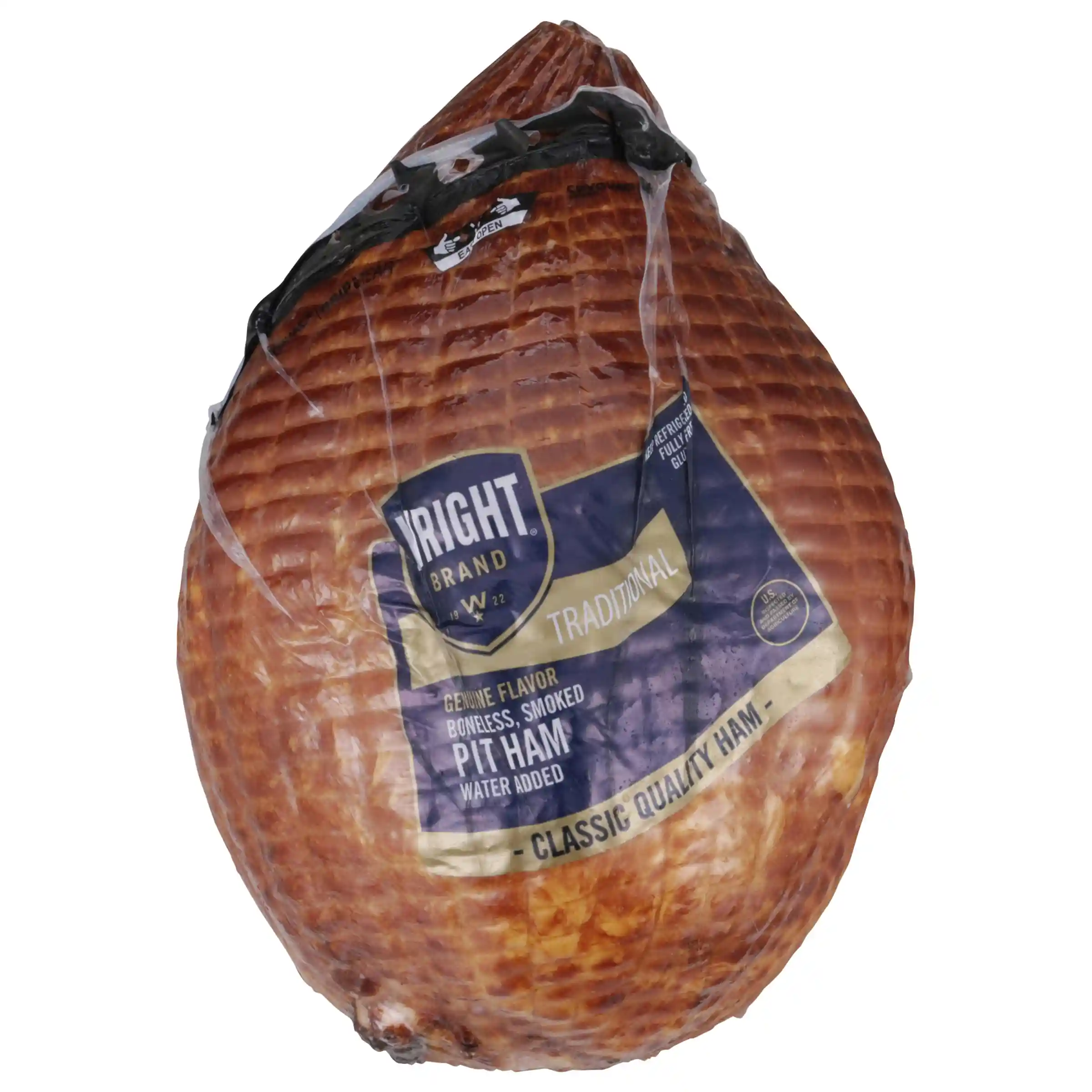 Wright® Brand Fully Cooked Boneless Smoked Pit Ham WA_image_3