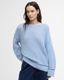 Emmie Crew-Neck Jumper Breeze Blue
