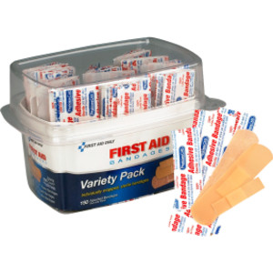Assorted Bandage Box Kit, 150 Pieces