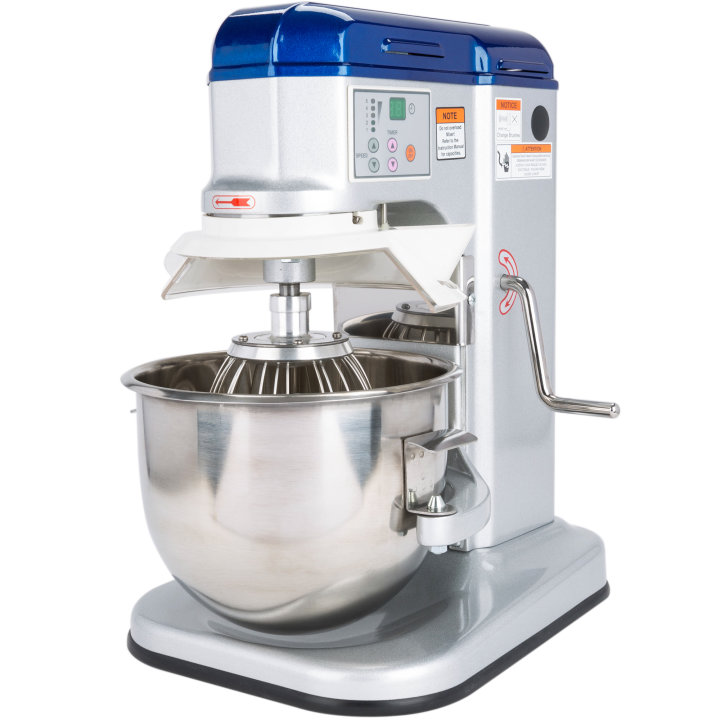 7-quart 110- to 120-volt countertop mixer with safety guard