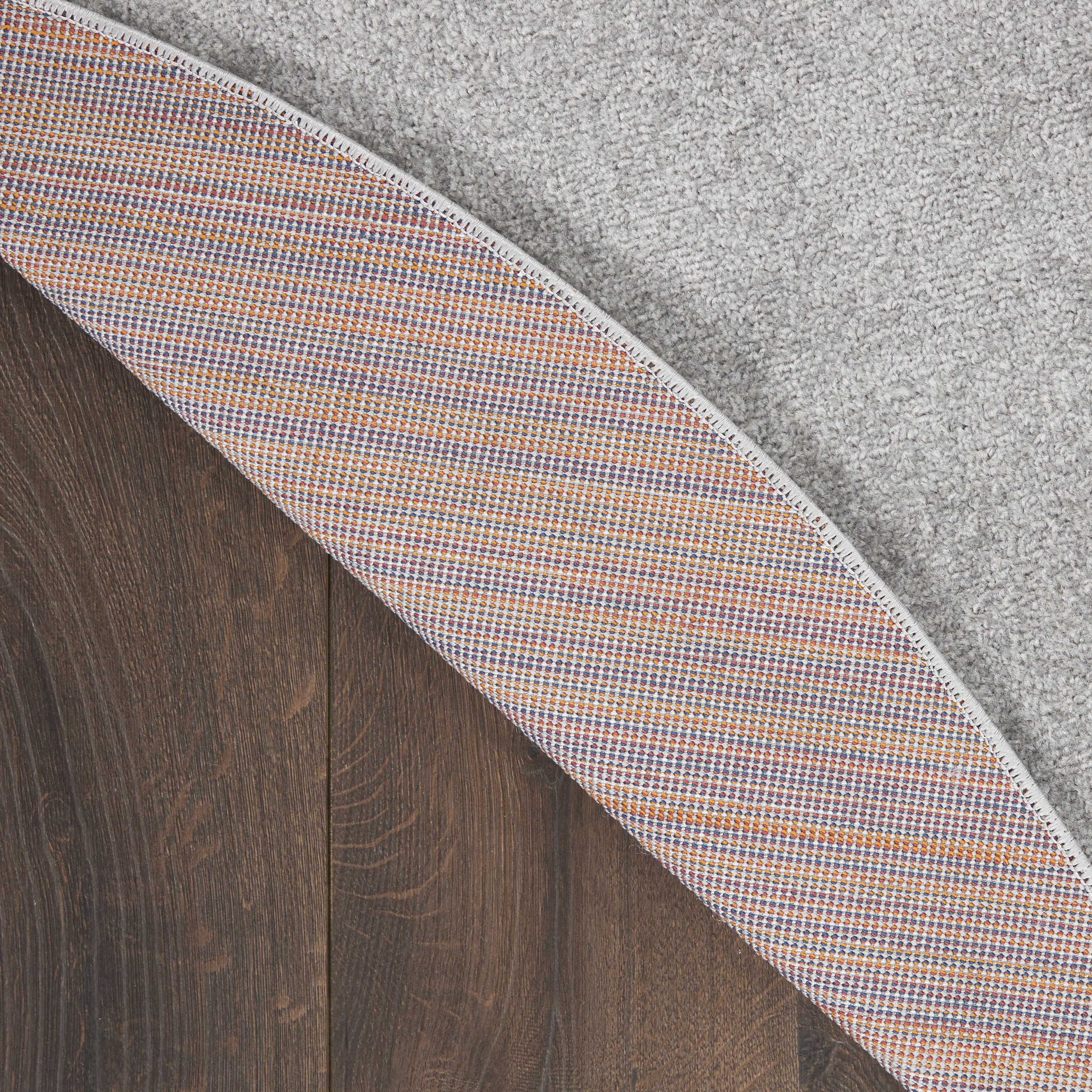 Nourison Nourison Essentials 6' x 9' Oval Silver Grey Outdoor Rug