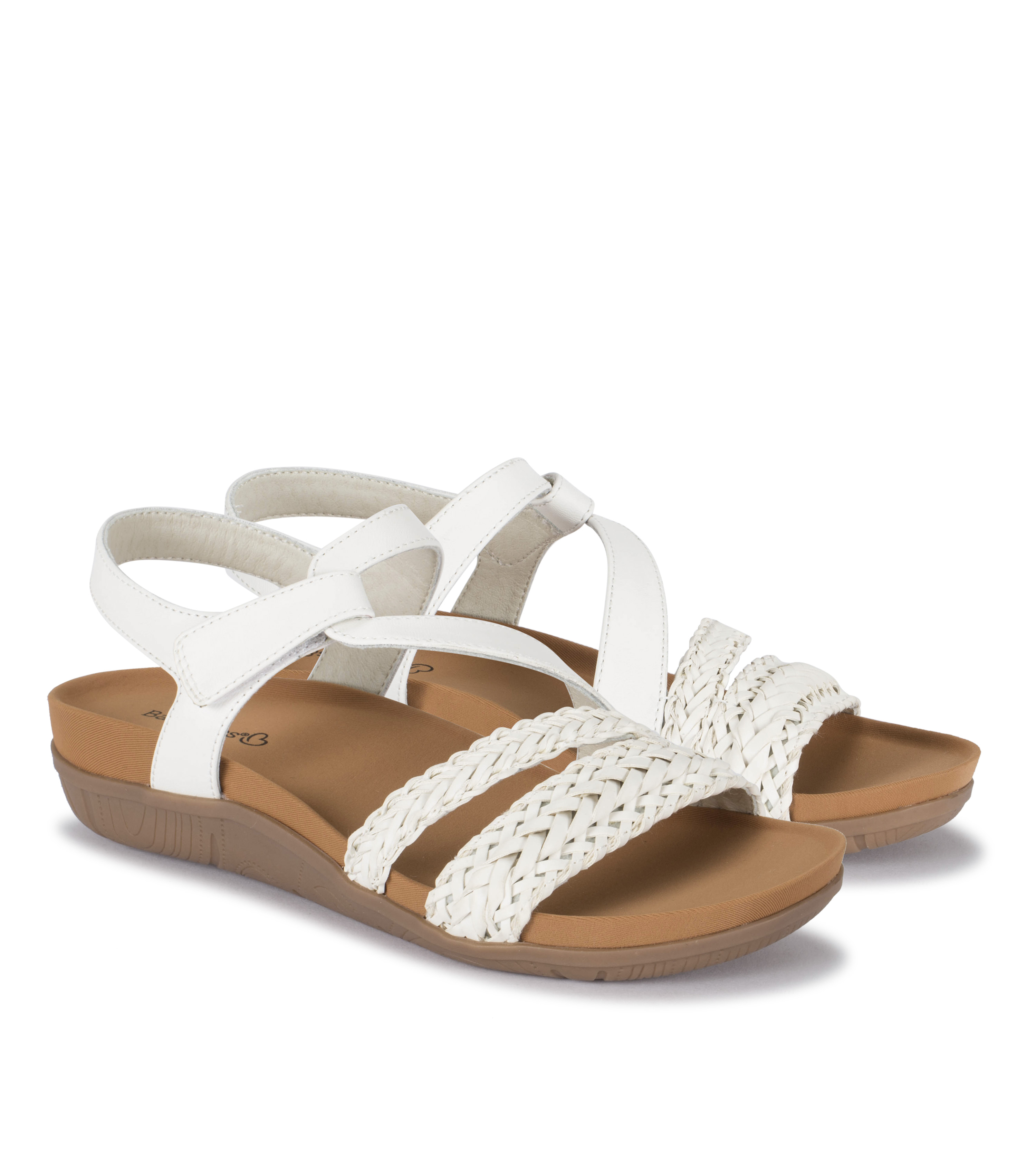 Baretraps JALEN Women's Sandals White Size 7.5 W (BT28091)