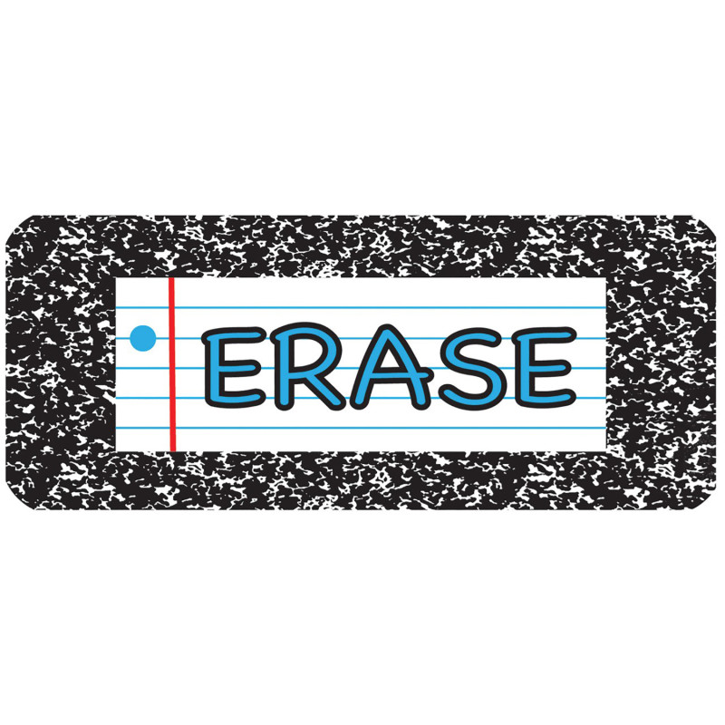 Composition Magnetic Whiteboard Eraser, 2" x 5"