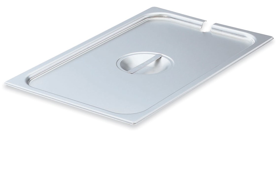 Full-size Super Pan V® slotted stainless steel cover