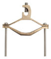 GLC Series Ground Clamp Silicon Bronze 8 to 4/0 Str 2-1/2 to 4 in. Pipe 5.68 L x 3.74 H x 0.82 in. W