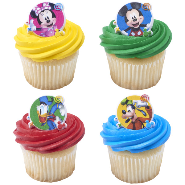 Mickey Mouse Funhouse Best Pals Around Cupcake Rings