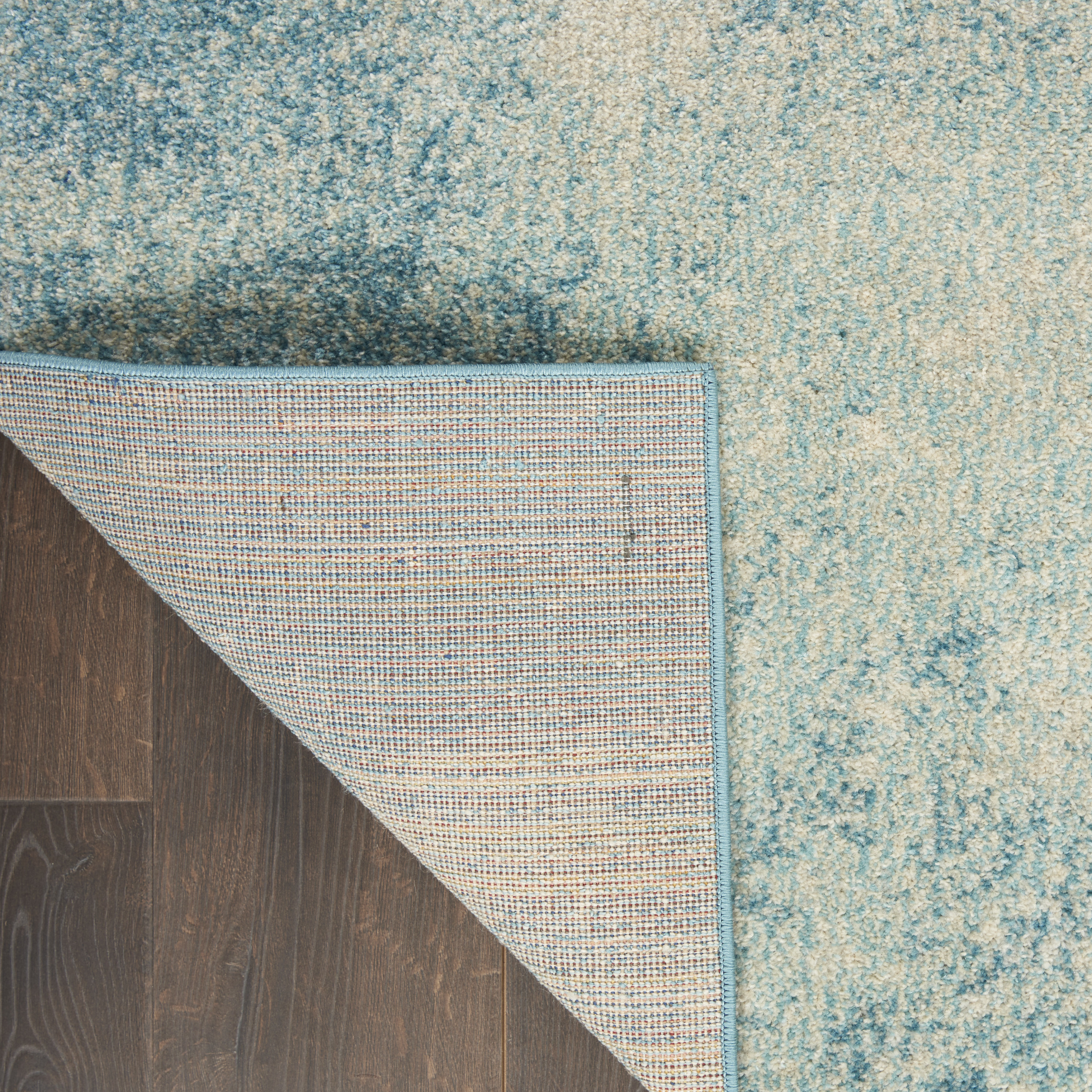 Nourison Passion 8' x 10' Navy Light Blue Modern Indoor Rug
